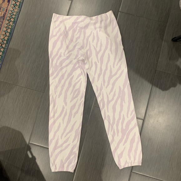 monrow zebra track joggers purple - Picture 2 of 5